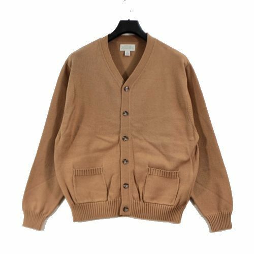 SUNDAYS BEST サンデイズベスト 21AW COTTON KNIT CARDIGAN コットン ニット カーディガン L デザートベージュ