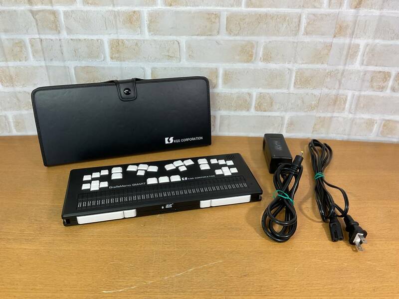 【名古屋発/002】KGS/ケージーエス 点字ディスプレイ ブレイルメモスマート40 BMS40