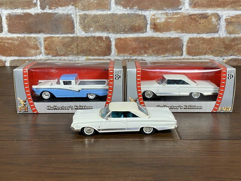 ♪♪Yatming ヤトミン 1/43 フォード Ranchero[1957]/マーキュリー Marauder 3台まとめ品 レターパックプラス発送♪♪