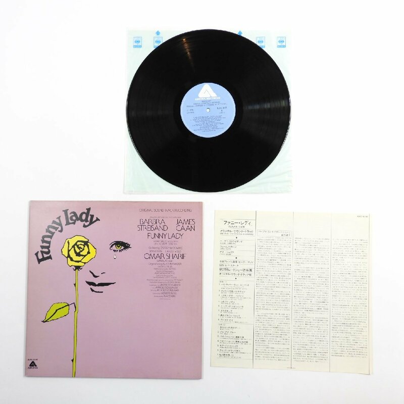 LP/GF Ost, Barbra Streisand, James Caan Funny Lady BLPO10AR ARISTA Japan Vinyl ジャンク #16130 レコード LP 音楽