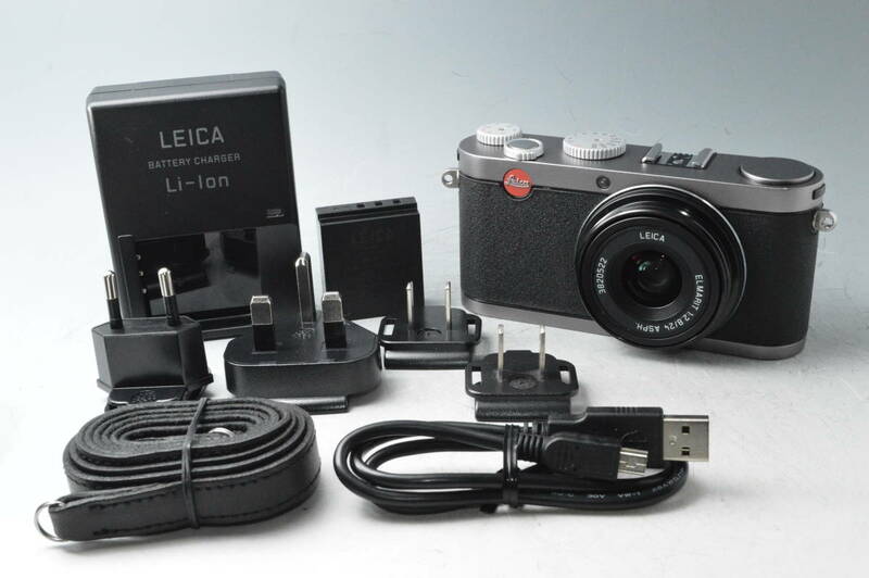 #a1175【並品】 Leica ライカ X1 スチールグレー