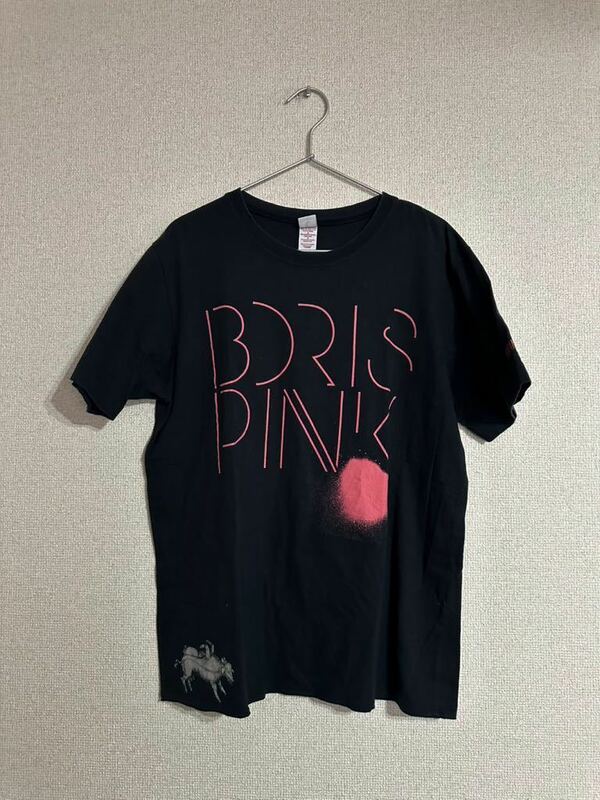 激レア! 00's boris pink Sunn O))) & BORIS SLEEP ELECTRIC WIZARD om melvins バンドTシャツ 清春　peel&left gara blackmeans ボリス