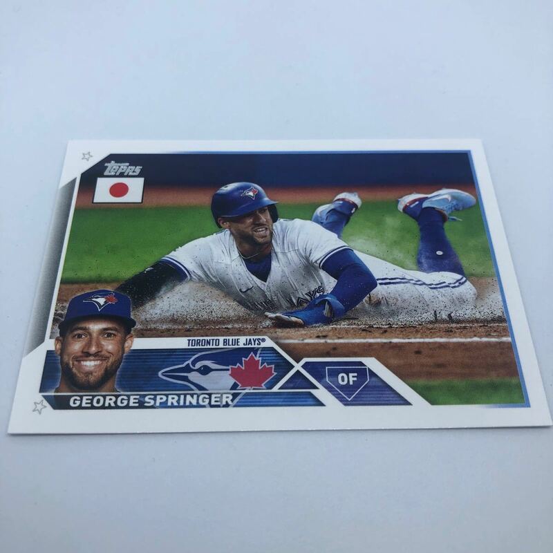 2023 Topps MLB Baseball JAPAN SPECIAL EDITION 2023 138 トロント・ブルージェイズ ジョージ・スプリンガー