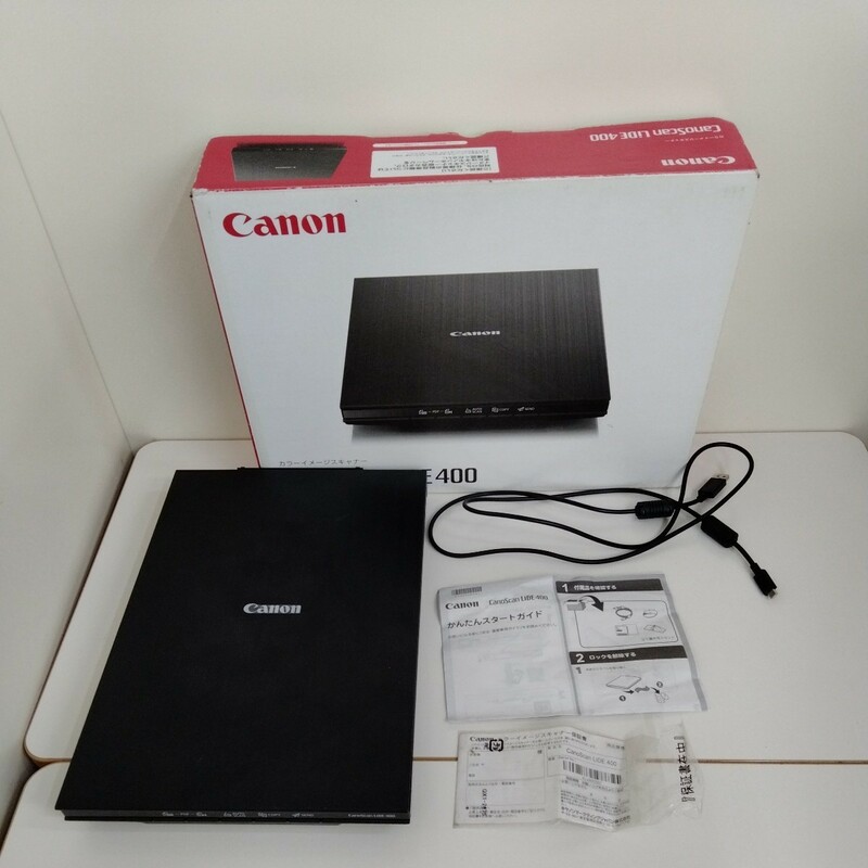 【長期保管】【当時物】【ジャンク品】 Canon カラーイメージスキャナー CanoScan LiDE4000