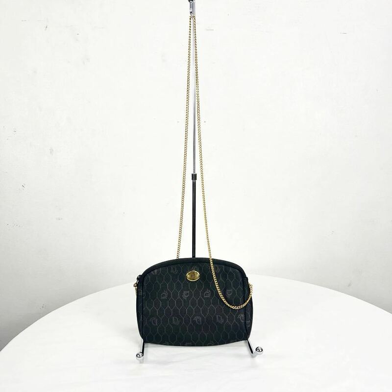 美品　vintage Christian Dior ヴィンテージ　クリスチャンディオール　ゴールドチェーン　ショルダーバッグ　鞄　ポシェット