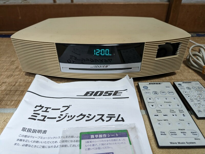 ジャンク BOSE Wave music system MODEL AWRCCC 中古 リモコン 2個付属