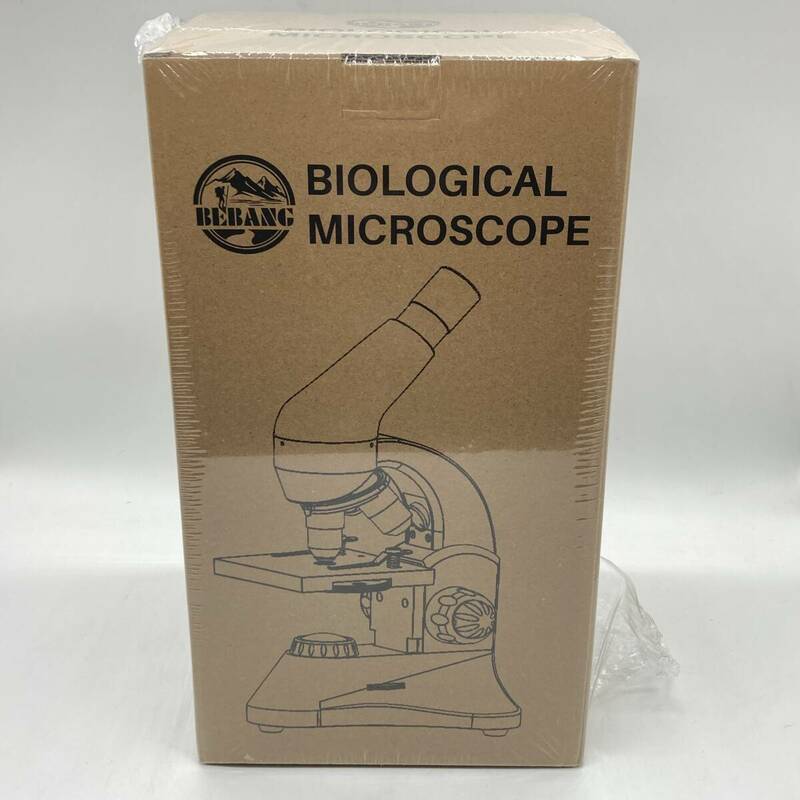 【未開封】BEBANG 顕微鏡 単眼生物実体顕微鏡 スマホ 撮影 子供 学生 大人初心者学習および実験用 BH-C13 /Y15911-G2