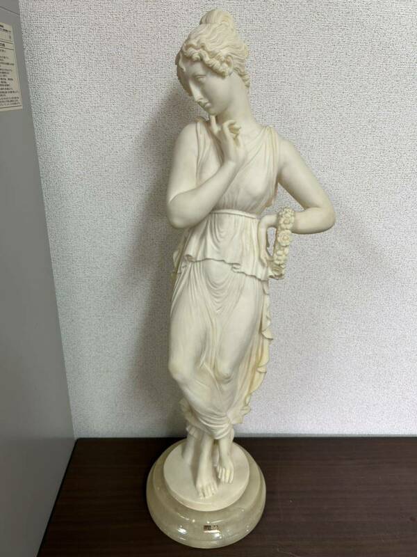 置物 オブジェ インテリア 女神像 女性像 ヴィーナス　西洋彫刻 アラバスタ　ALABASTROS ALFREDO SARREAL スペイン製/規1
