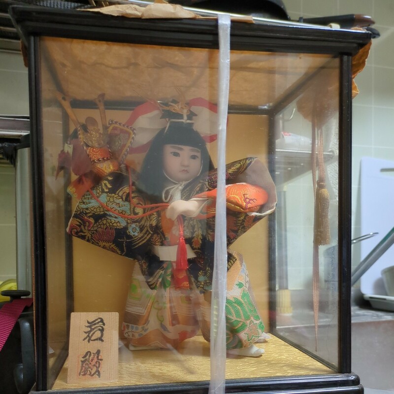 日本人形 アンティーク　古い日本人形　昭和