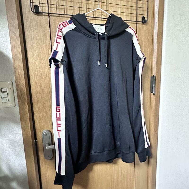 GUCCI 18S/S 2WAY Technical Jersey Hoodie