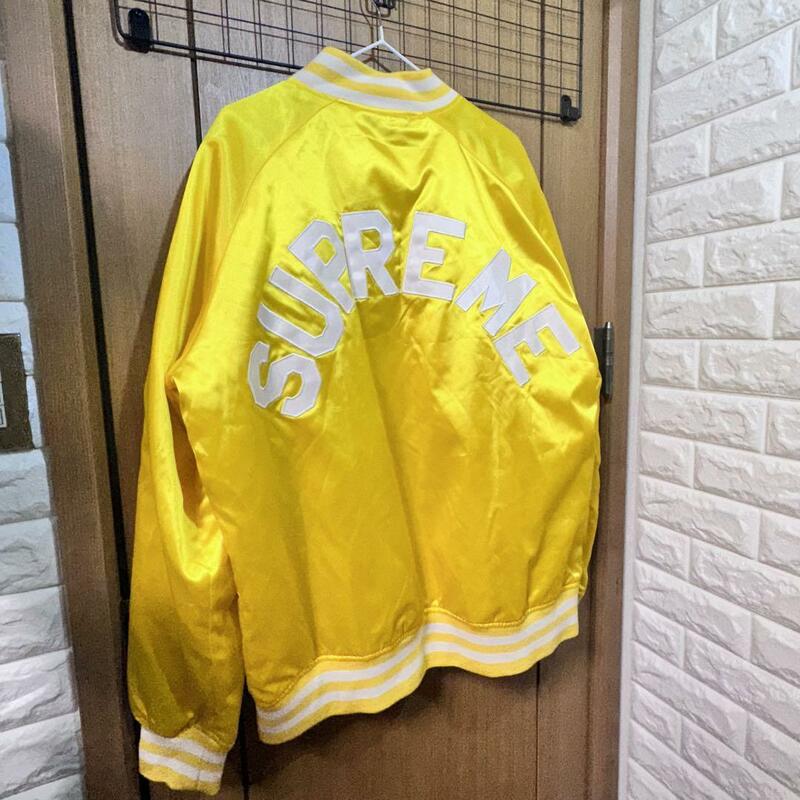 SUPREME 13ss Champion Satin Jacket