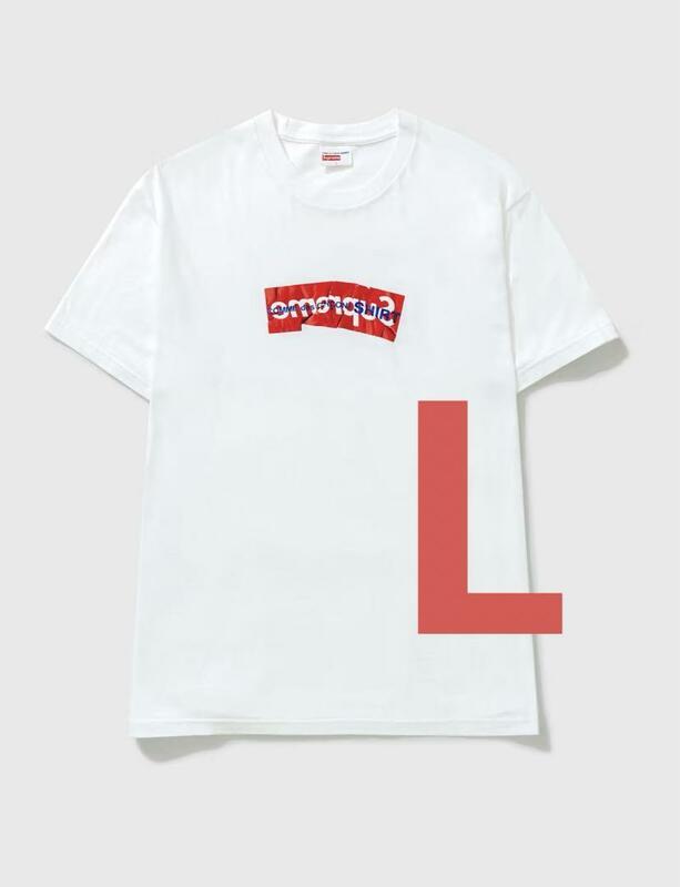 SUPREME X CDG BOX LOGO SS T-SHIRT