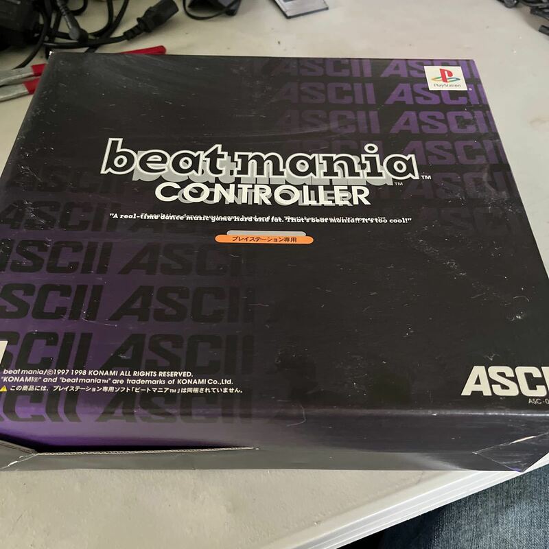 動作未確認　ASCII　ビートマニア　専用コントローラー　プレイステーション　プレステ　ASC-0515BM　beatmania