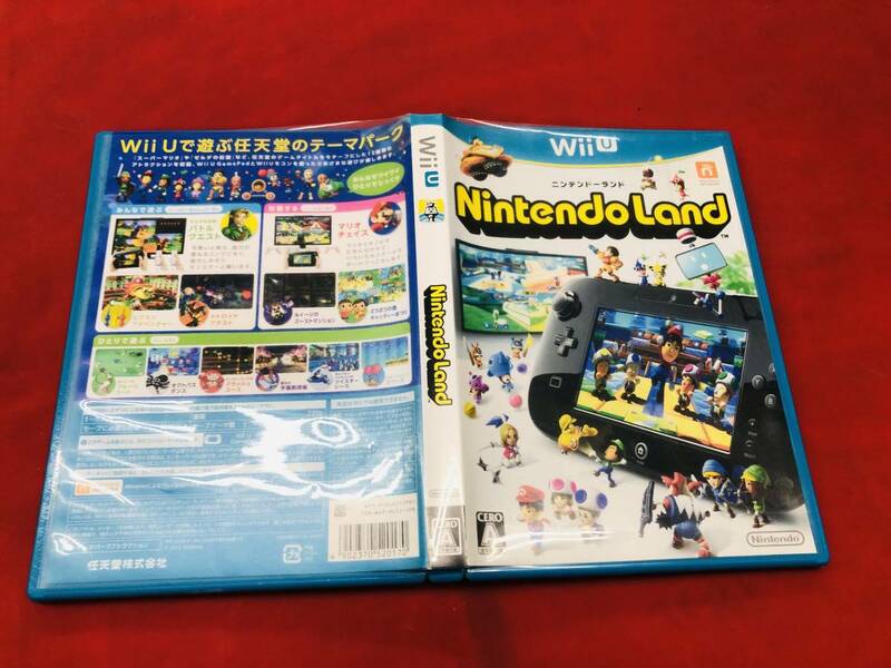 Nintendo Land（ニンテンドーランド） Wii U 即落札！！