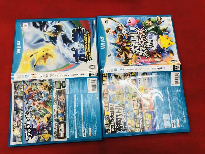 WiiU ポッ拳 POKKEN TOURNAMENT 大乱闘スマッシュブラザーズ 即落札！！ セット