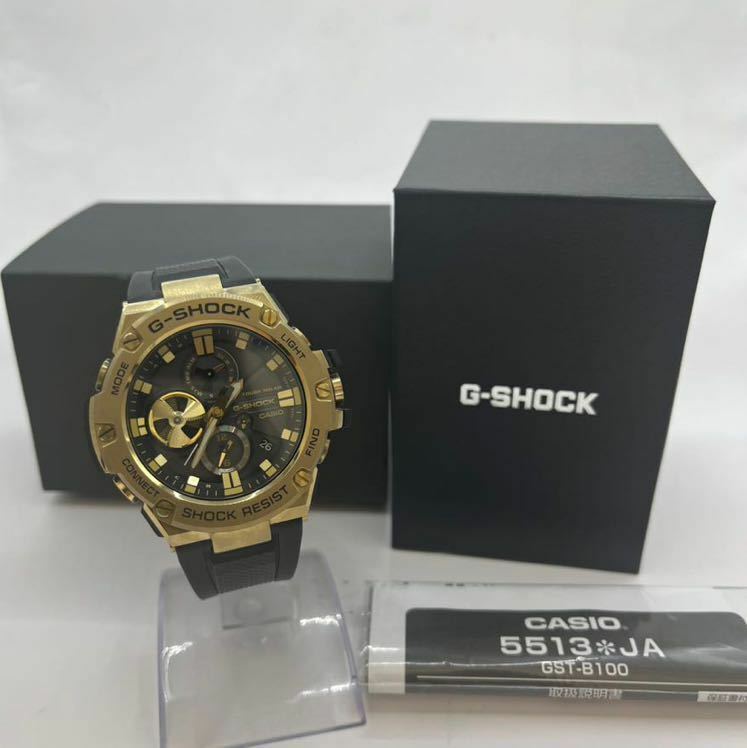 CASIO (カシオ) 腕時計 G-SHOCK(Gショック）GSメンズ　5513＊JA GST-B100