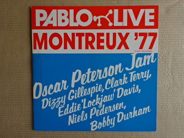 OSCAR PETERSON JAM オスカー・ピーターソン / ジャム・アット・モントゥルー '77 LPレコード