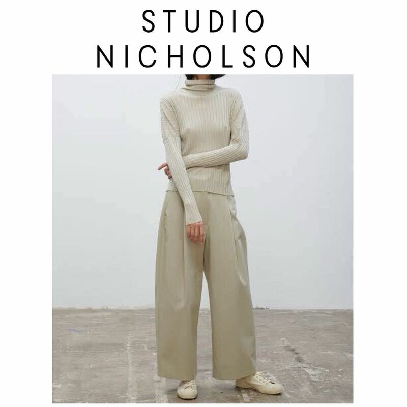 STUDIO NICHOLSON DORIKO ボリュームパンツ 上代6万