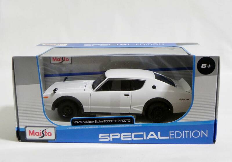 マイスト 1/24 日産 スカイライン 2000 GT-R KPGC110 ホワイト ケンメリ