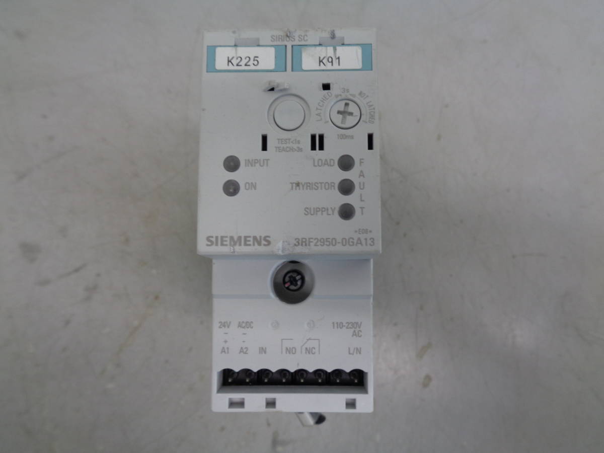 MK9815 SIEMENS 産業機器用 3RF2950-0GA13 ソリッドステートコンタクタ