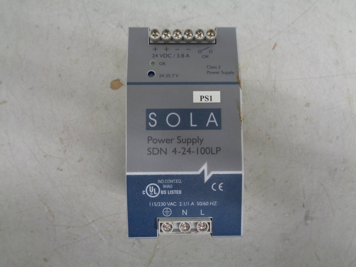 MK9867 Sola/Hevi-Duty SDN4-24-100LP DC Power Supply,電源