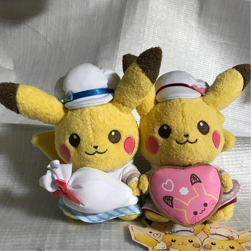 ポケットモンスター サン ムーン ぬいぐるみ Pikachu's Sweet Treats 【ペアピカチュウ】