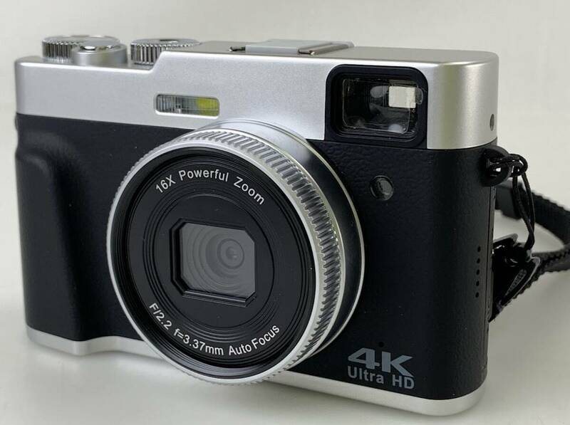 【美品】F0400 4K デジタルカメラ DC202 F/2.2 f＝3.37mm コンパクト デジタルカメラ デジカメ 動作確認済み 箱あり 現状品