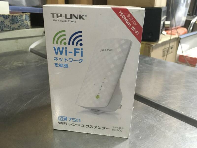 未使用 TP-Link RE200 無線LAN中継器 Wi-Fi中継器 Wi-Fi 無線LAN子機 北海道 札幌