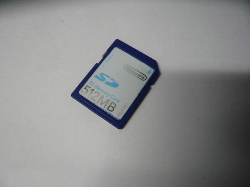 動作保証！Nintendo SDカード 512MB 安心の日本製