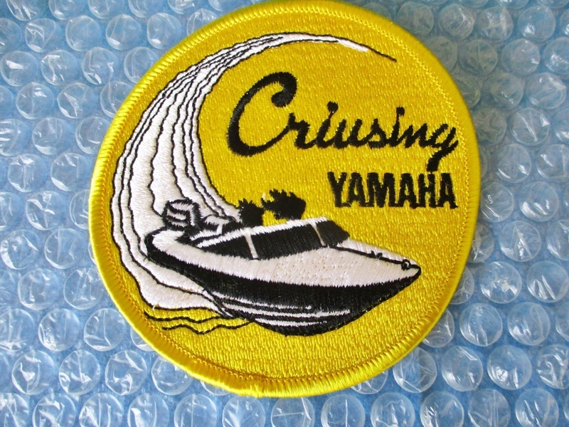 ワッペン ヤマハ オリジナル ワッペン YAMAHA ORIGINAL WAPPEN 釣り 船 ヨット ビンテージ 稀少 当時物 コレクション