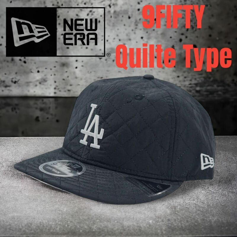 ◆日本未発売◆NewEra Los Angeles Dodgers 9FIFTY Quilted Snapback ロサンゼルスドジャース　キャップ　大谷翔平　MLB LA ニューエラ