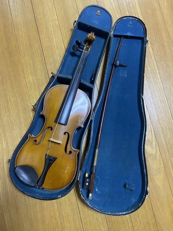 SUZUKI VIOLIN 鈴木バイオリン No.4 1/4バイオリン 1952年製 弓/ハードケース付き ★1119