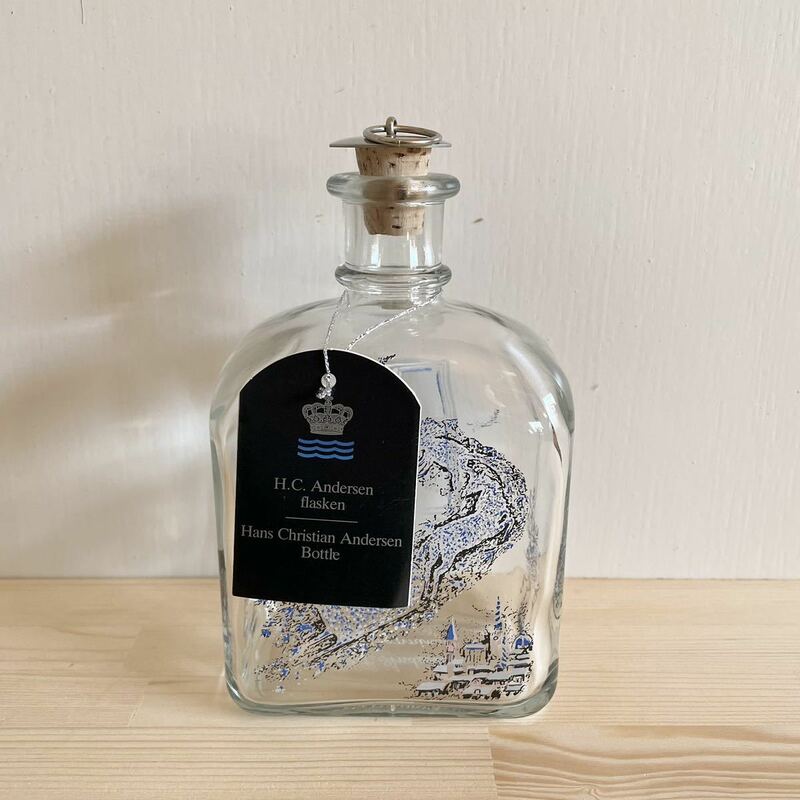 ホルムガード デカンタ ボトル アンデルセン 雪の女王 北欧 デンマーク ガラス瓶 Holmegaard