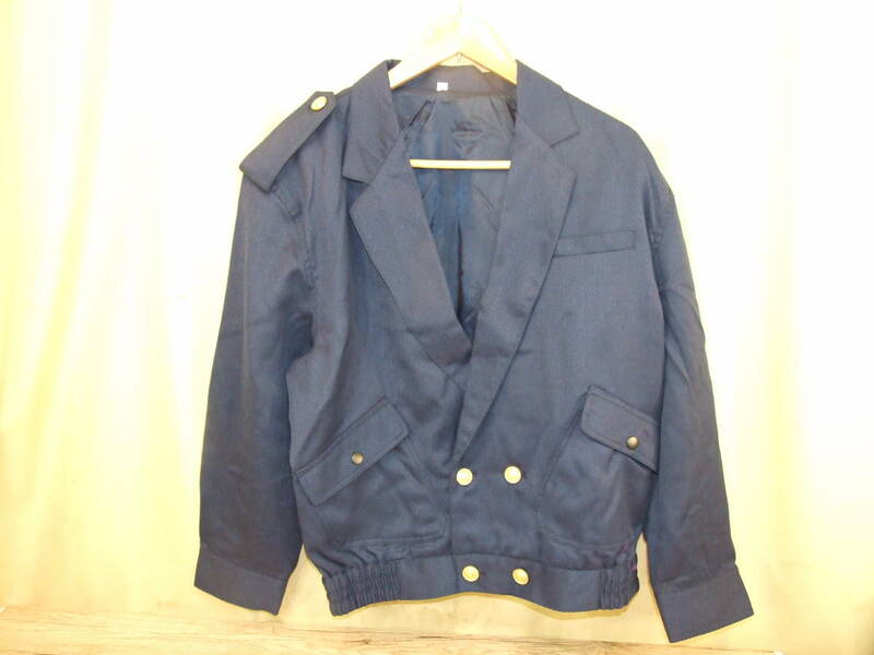 HONNDA　ホンダ　レトロなWボタン　ジャケット　ブレザー　Lサイズ　濃紺　昔のジャケット　レアHマーク金ボタン　長期保管品