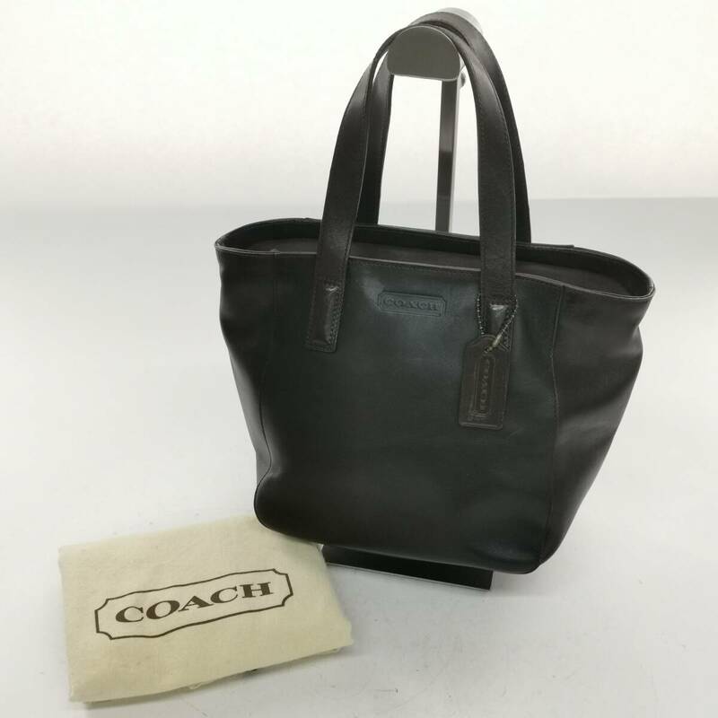 送料無料 COACH コーチ 9106 トートバッグ ブラウン レザー サイズ約W27.5×マチ13×H20×手持ち13cm レディース ハンドバッグ#12467