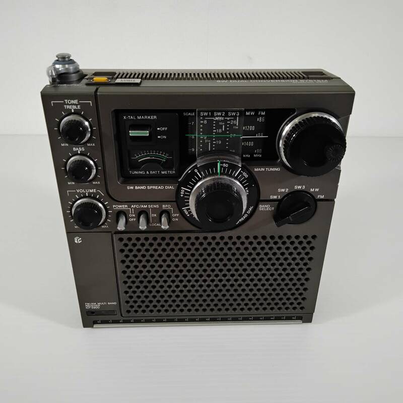 SONY ソニー ICF-5900 スカイセンサー マルチバンドレシーバー FM/AM ラジオ アンテナ不具合あり 電子機器 当時物　　 　 #0488/3