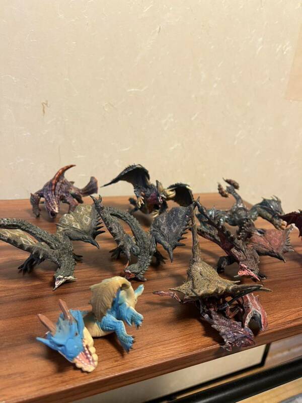 モンスターハンター カプコン　フィギュアビルダー８種　ジャンク