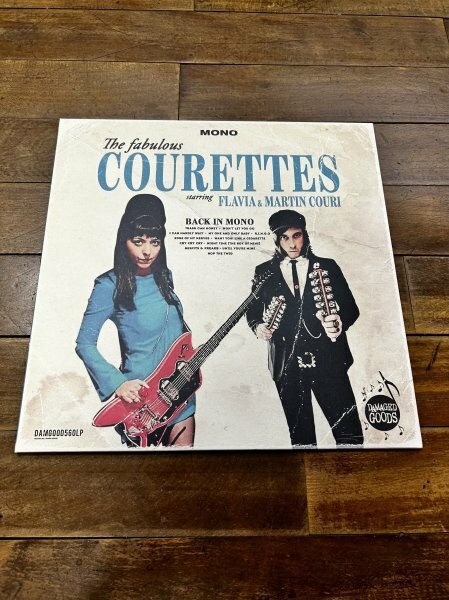 The Fabulous Courettes Back In Mono ザ・クーレッツ ガレージ・ロック Limited Blue