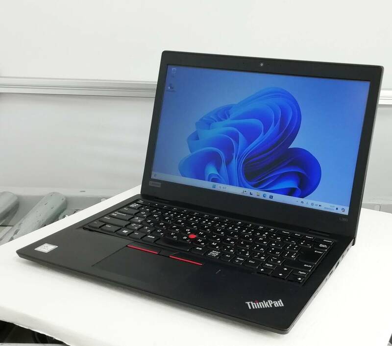 【第8世代】Lenovo ThinkPad L390 Core i3 8145U メモリ16GB 新品SSD M.2 SATA256GB Windows11 Pro 64bit 即納 保証有【H24022110】