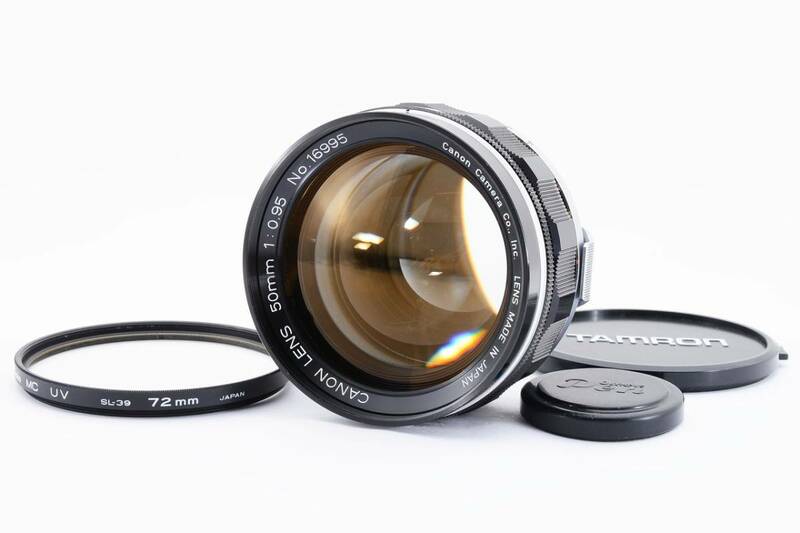 14220 ★OH済極上品★ Canon 50mm F0.95 キヤノン Overhauled Dream Lenses!!