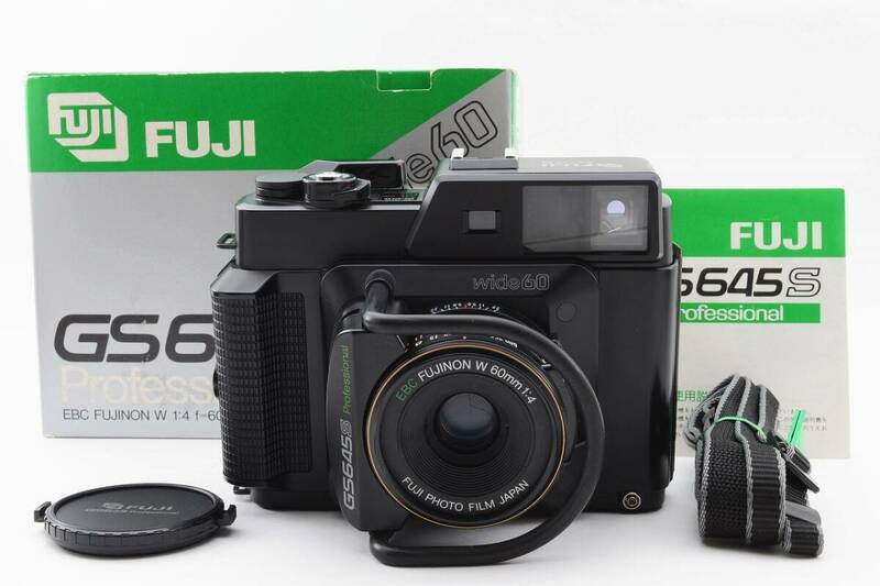 13830 大阪発 10,000円値下げ!早い者勝ち！ 整備済 良品 Fujifilm Fuji GS645S Pro Wide60 EBC 60mm F4 富士フイルム