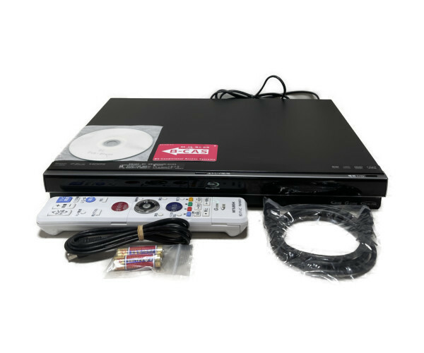 完動品 美品 三菱電機 500GB 2チューナー ブルーレイレコーダー REAL DVR-BZ330 貴重 レア ヴィンテージ 