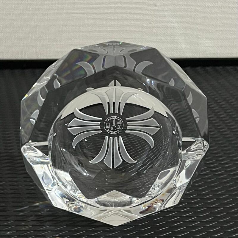 クロムハーツ バカラ アッシュトレイ スモール CHプラス インテリア クリスタルガラス 灰皿 CHROME HEARTS 販売証明書