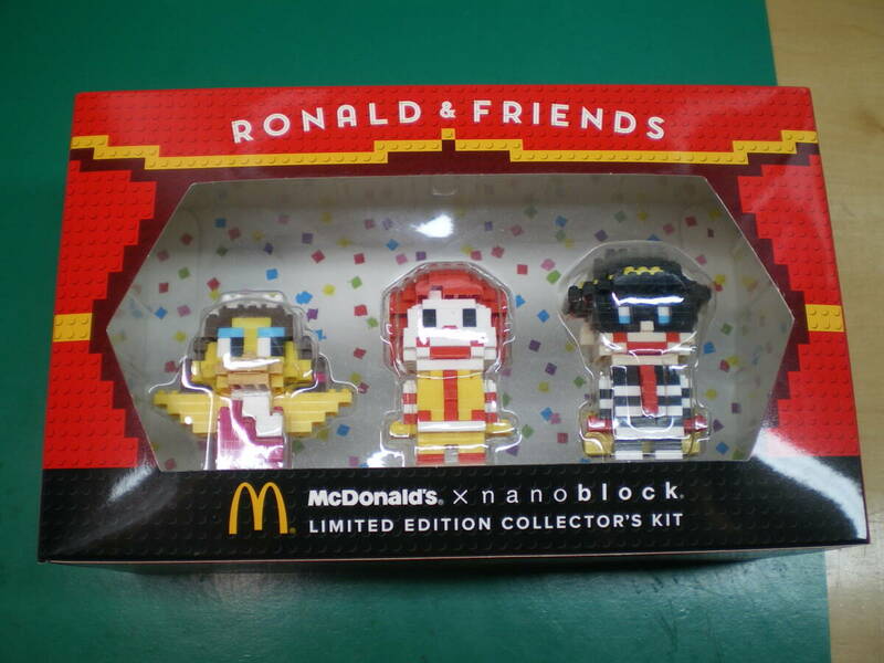 McDonald's x nanoblock 美品