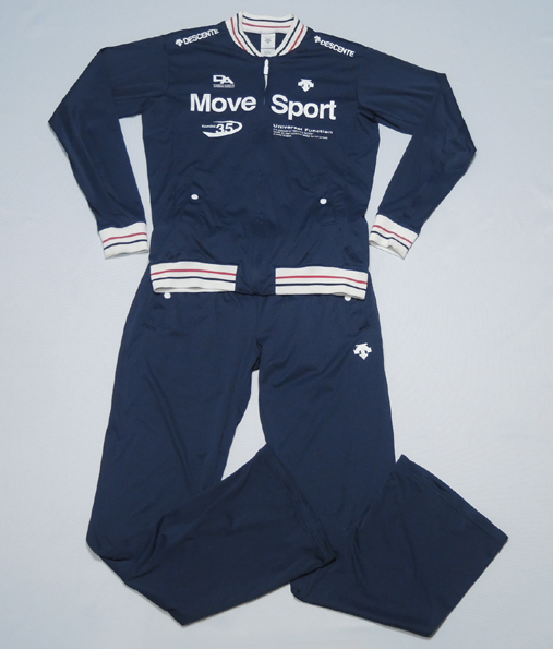 DESCENTE（デサント）／Move Sport レディース トレーニングウエア上下セット・ジャージセットアップ DAT-1220W/sizeO ／管QLXB