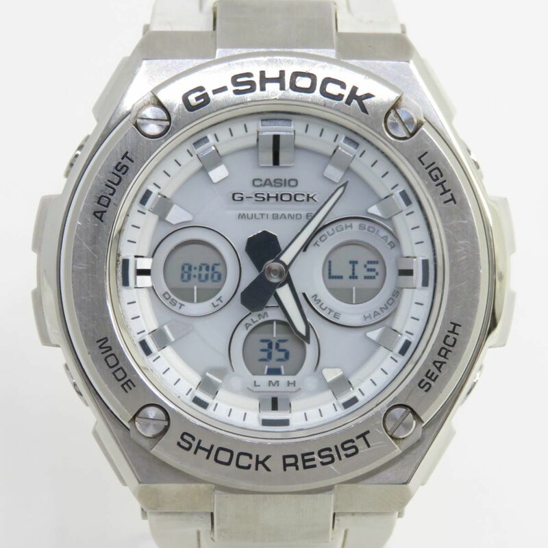 160 CASIO カシオ G-SHOCK G-STEEL GST-W310-7AJF ミッドサイズ タフソーラー 腕時計 ※中古