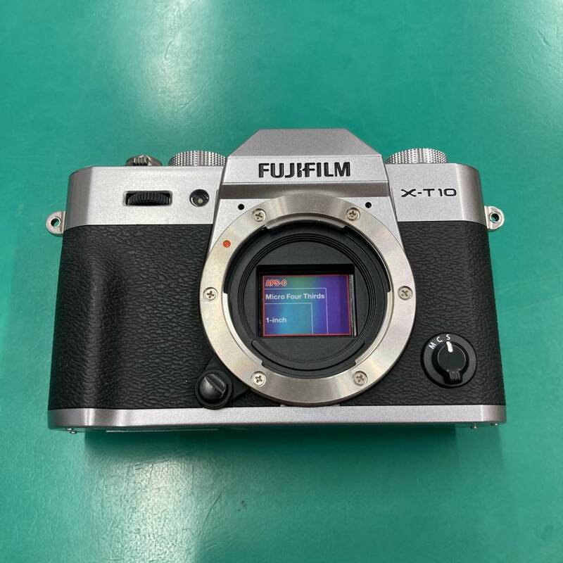 フジフイルム FUJIFILM ミラーレス一眼カメラ X-T10 シルバー モックアップ 模型 非可動品 中古品 R01993