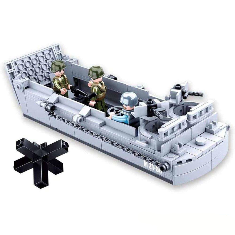 アメリカ軍 LCVP 揚陸艇 レゴ互換ブロック玩具　船 舟 ミリタリー