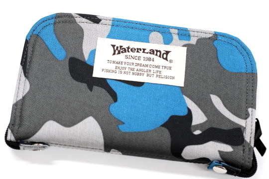 ★WaterLand ウォーターランド スプーンワレット XL #ブラックブルーカモ★