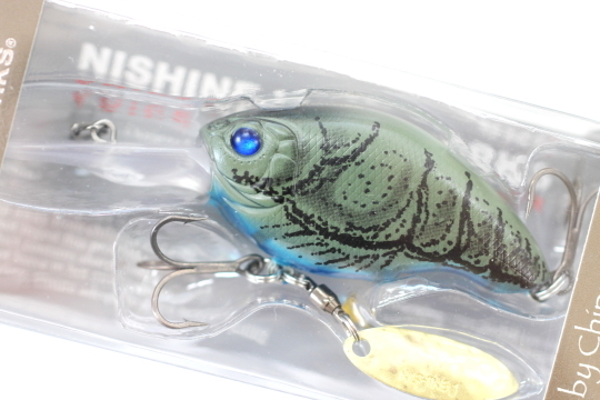 ★NISHINE LURE WORKS ニシネルアーワークス Baby Chippawa ベビーチッパワ DDブレード #Brown Craw Fish★